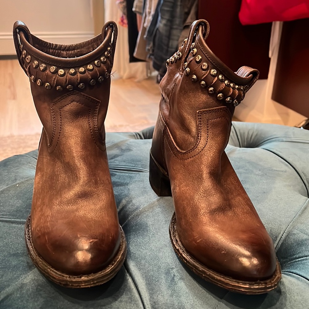 Frye Studded Boots